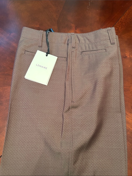 Lemaire Other - Lemaire Chocolate Brown Tailored Trousers